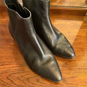 Cole Haan Black Leather Boots